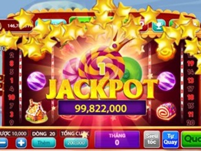 Hình ảnh game nổ hũ jackpot lũy tiến với số tiền lớn